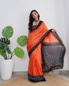 MG 350 Plain Linen Digital Printed Sarees Wholesale Price In Surat